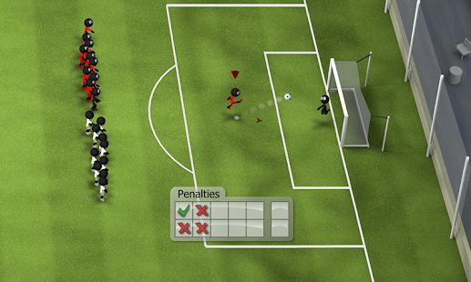 Скачать взломанную Stickman Soccer 2014 [Бесконечные деньги] версия 2.9 apk на Андроид