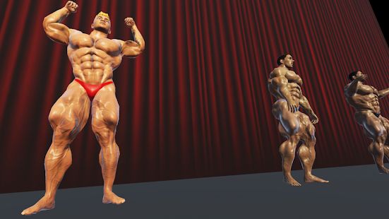 Скачать взломанную Iron Muscle - Be the champion игра бодибилдинг [Много монет] версия 0.821 apk на Андроид