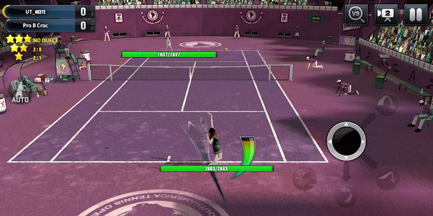 Скачать взломанную Ultimate Tennis: сетевой 3D-теннис [Бесконечные деньги] версия 3.16.4417 apk на Андроид
