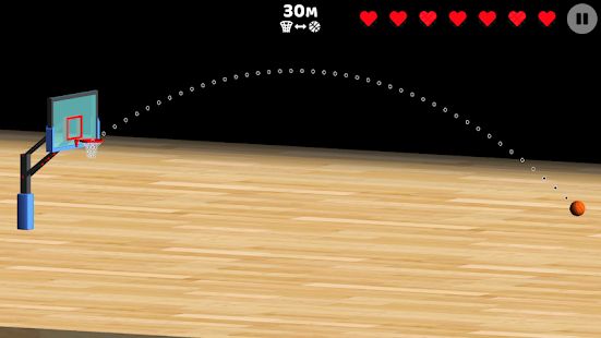 Скачать взломанную Баскетбол: броски в кольцо [Много монет] версия 2.5 apk на Андроид
