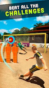 Скачать взломанную Shoot Цель Пляжный футбол [Разблокировано все] версия 1.3.8 apk на Андроид