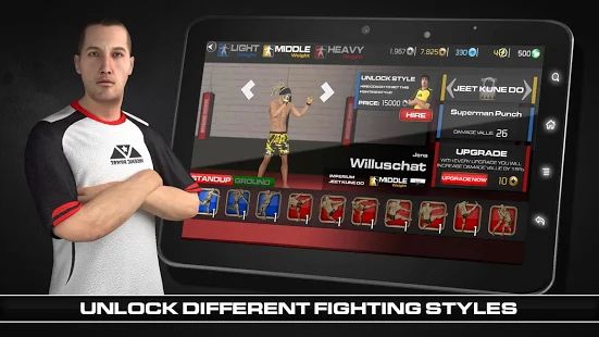Скачать взломанную MMA Fighting Clash [Много монет] версия 1.34 apk на Андроид