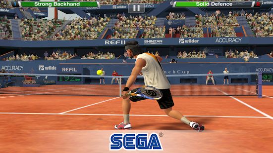 Скачать взломанную Virtua Tennis Challenge [Бесконечные деньги] версия 1.4.4 apk на Андроид