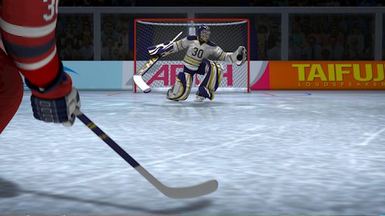 Скачать взломанную Хоккей на льду стрельба [Много монет] версия 2.0 apk на Андроид