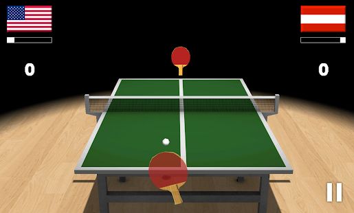 Скачать взломанную Virtual Table Tennis 3D [Много монет] версия 2.7.10 apk на Андроид
