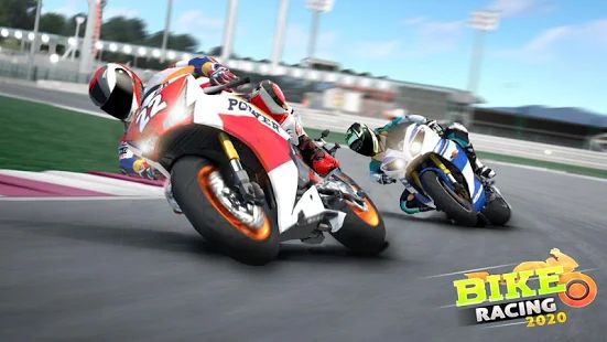 Скачать взломанную Motorbike Games 2020 - New Bike Racing Game [Много монет] версия Зависит от устройства apk на Андроид