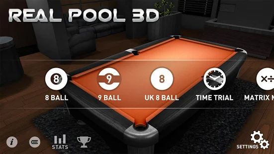Скачать взломанную Real Pool 3D [Бесконечные деньги] версия 3.17 apk на Андроид