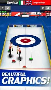 Скачать взломанную Curling 3D [Бесконечные деньги] версия 2.1 apk на Андроид