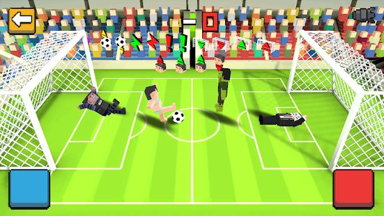 Скачать взломанную Cubic Soccer 3D [Много монет] версия 1.1.6 apk на Андроид