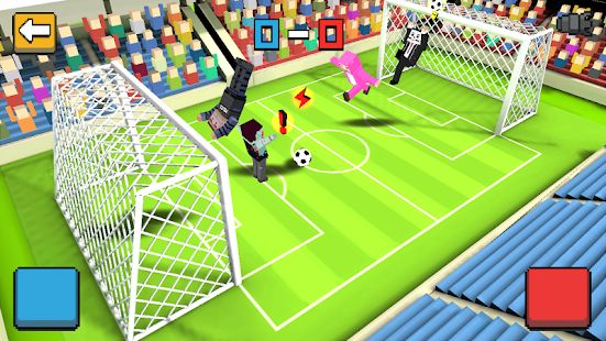 Скачать взломанную Cubic Soccer 3D [Много монет] версия 1.1.6 apk на Андроид