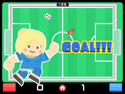 Скачать взломанную Спорт игра для двоих человек - сумо теннис футбол [Бесконечные деньги] версия 1.1.5 apk на Андроид