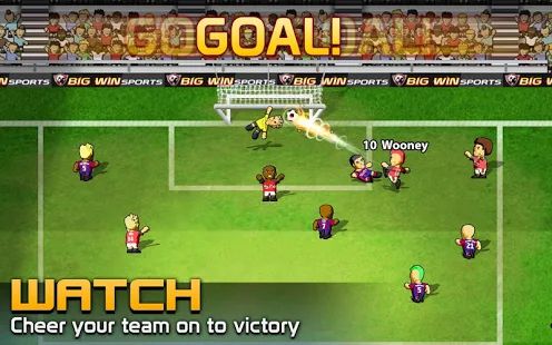 Скачать взломанную BIG WIN Soccer: World Football 18 [Много монет] версия 4.1.4 apk на Андроид