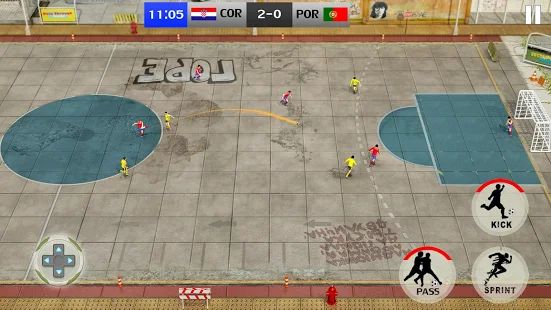 Скачать взломанную Street Soccer League 2020: Play Live Football Game [Много монет] версия 2.3 apk на Андроид