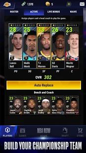 Скачать взломанную NBA NOW Mobile Basketball Game [Много монет] версия 2.0.9 apk на Андроид