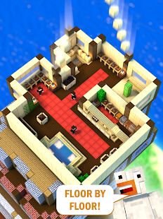 Скачать взломанную Tower Craft 3D - Idle Block Building Game [Бесконечные деньги] версия 1.8.7 apk на Андроид