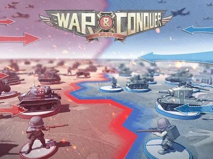 Скачать взломанную War & Conquer [Разблокировано все] версия 2.0.9 apk на Андроид
