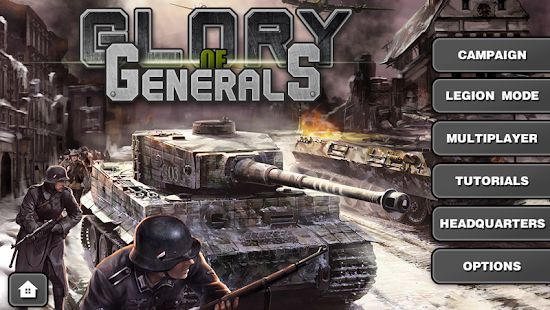 Скачать взломанную Glory of Generals HD [Бесконечные деньги] версия 1.2.10 apk на Андроид