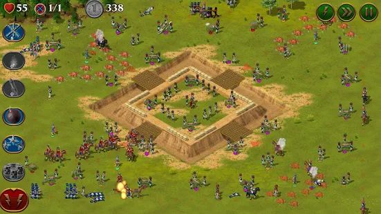 Скачать взломанную 1812. Napoleon Wars TD Tower Defense strategy game [Бесконечные деньги] версия 1.5.0 apk на Андроид