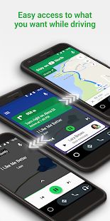 Скачать Android Auto на экране телефона [Неограниченные функции] версия 1.1 apk на Андроид