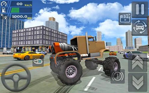 Скачать Monster Truck Stunts Driving Simulator [Разблокированная] версия 0.8 apk на Андроид