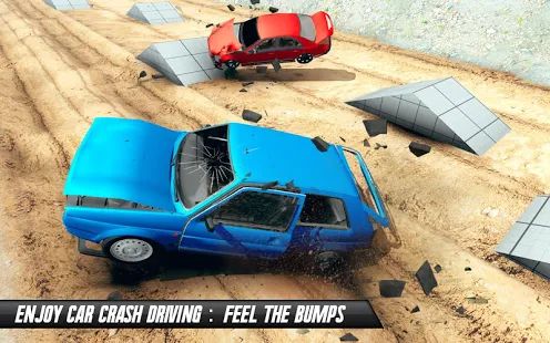 Скачать Симулятор автокатастрофы: Feel The Bumps [Разблокированная] версия 1.2 apk на Андроид