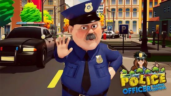 Скачать трафик полиция офицер имитатор полиция машина игры [Все открыто] версия 1.0 apk на Андроид