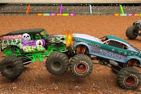 Скачать Monster Truck Demolition Derby: Crash Stunts 2019 [Неограниченные функции] версия 1.9 apk на Андроид