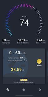 Скачать Race Stats: Speedometer and G Force [Без Рекламы] версия 10.0.0 apk на Андроид