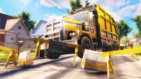 Скачать City Trash Truck Simulator: Dump Truck Games [Без Рекламы] версия 1.9 apk на Андроид