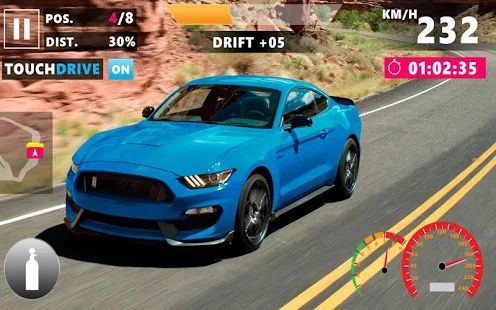 Скачать Mustang GT 350R Extreme для бездорожья: спортивный [Все открыто] версия 1.2 apk на Андроид