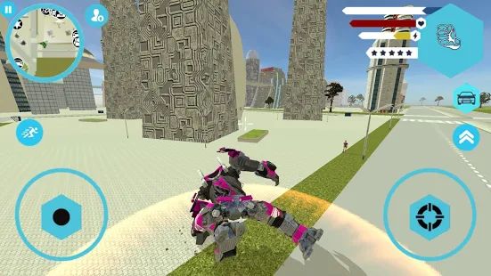 Скачать Super Robot Fire Truck Transform: Robot Games [Все открыто] версия 1.0 apk на Андроид