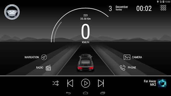 Скачать Road - theme for CarWebGuru launcher [Без Рекламы] версия 1.0 apk на Андроид