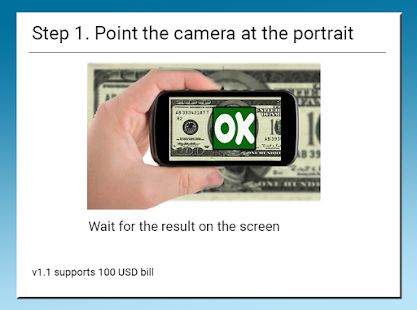 Скачать Сканер фальшивых денег [Без кеша] версия 1.27 apk на Андроид