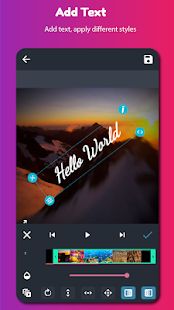 Скачать AndroVid - Видео-редактор, создание роликов [Разблокированная] версия 4.1.4.4 apk на Андроид