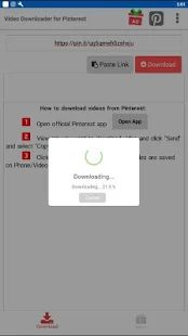 Скачать Video Downloader for Pinterest [Без Рекламы] версия 11 apk на Андроид