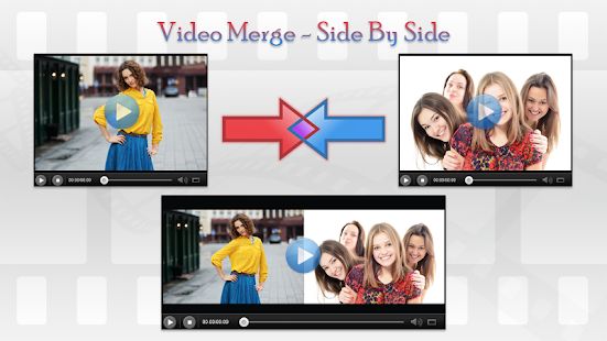 Скачать Видео слияния - Side By Side [Встроенный кеш] версия 1.7 apk на Андроид