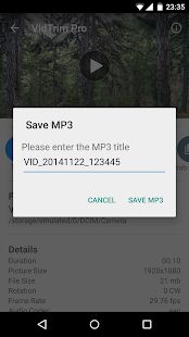 Скачать VidTrim - Video Editor [Полный доступ] версия 2.6.1 apk на Андроид