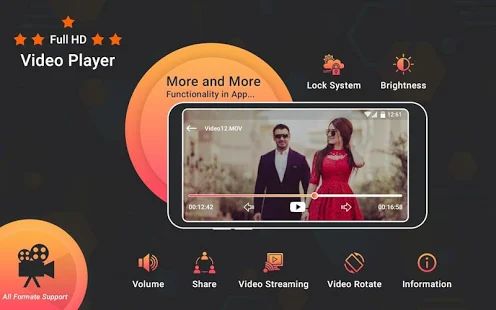 Скачать Tube Video Player HD - All Format Video Player [Неограниченные функции] версия 4.0 apk на Андроид