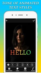 Скачать Анимированный текст на видео [Полный доступ] версия 0.4.5 apk на Андроид