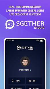 Скачать SGETHER Studio - Live Stream [Без кеша] версия 1.2.6 apk на Андроид