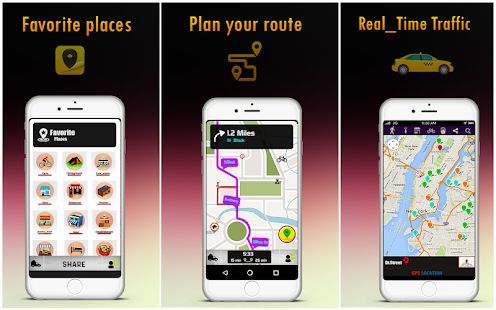 Скачать Бесплатные GPS-карты - навигация и поиск мест [Встроенный кеш] версия 4.3.1 apk на Андроид
