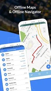 Скачать GPS, Maps, Navigate, Traffic & Area Calculating [Неограниченные функции] версия 1.2.5 apk на Андроид