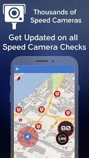 Скачать Датчик скорости камеры - полицейский радар [Полный доступ] версия 1.17 apk на Андроид