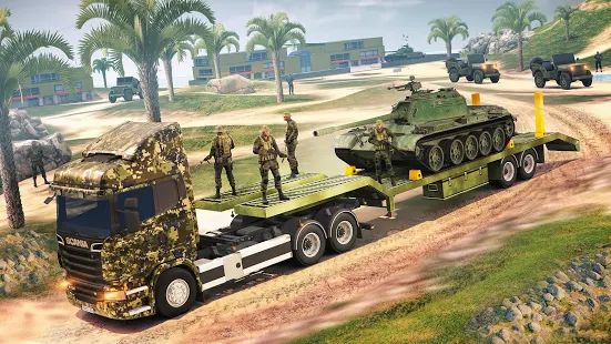 Скачать Army Vehicle Cargo Transport S [Полная] версия 1.1 apk на Андроид