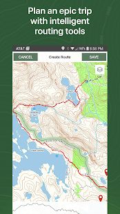 Скачать Gaia GPS (Topo Maps) [Встроенный кеш] версия 2020.10 apk на Андроид