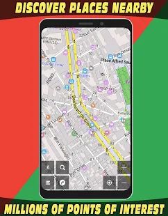 Скачать GPS-навигации [Неограниченные функции] версия 2.38 apk на Андроид