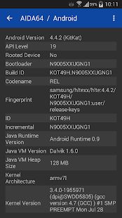 Скачать AIDA64 [Полный доступ] версия 1.75 apk на Андроид