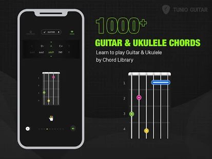 Скачать Guitar Tunio - Guitar Tuner [Неограниченные функции] версия 1.14.1 apk на Андроид