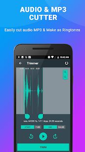 Скачать Запись голоса & Диктофон, Запись звука Аудио Резак [Все открыто] версия Зависит от устройства apk на Андроид