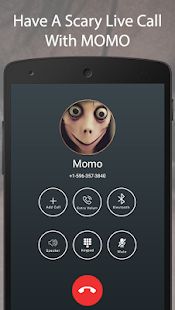 Скачать Best Creepy Momo Fake Chat And Video Call [Полный доступ] версия 5.1_75L apk на Андроид